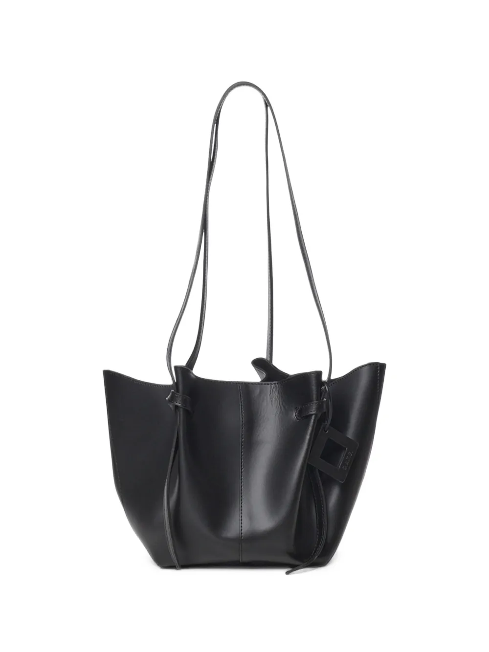 D.A.T.E. Nina knotted-strap shoulder bag - Nero