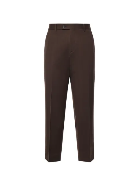 BE ABLE John pressed-crease trousers