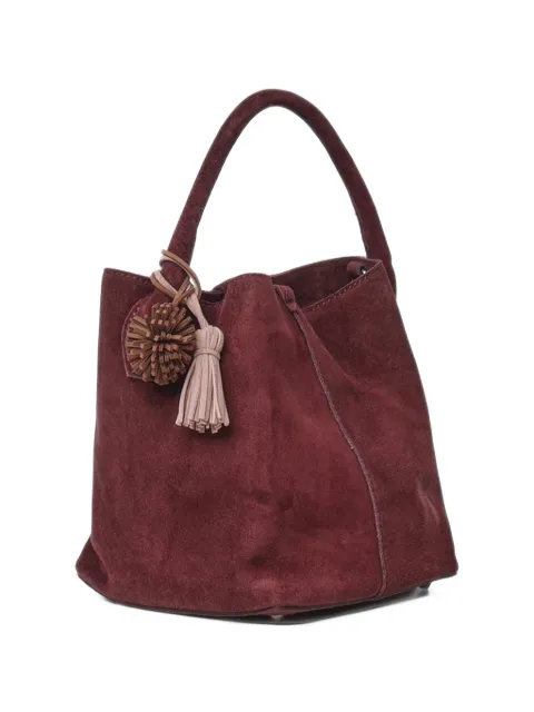 D.A.T.E. tassel-detail suede bucket bag