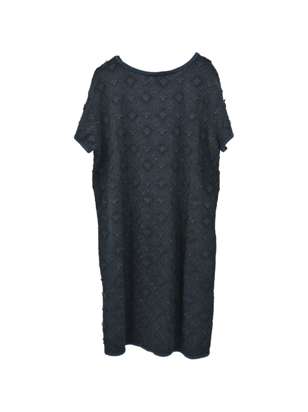 Louis Vuitton Pre-Owned Monogram short-sleeve dress - Nero