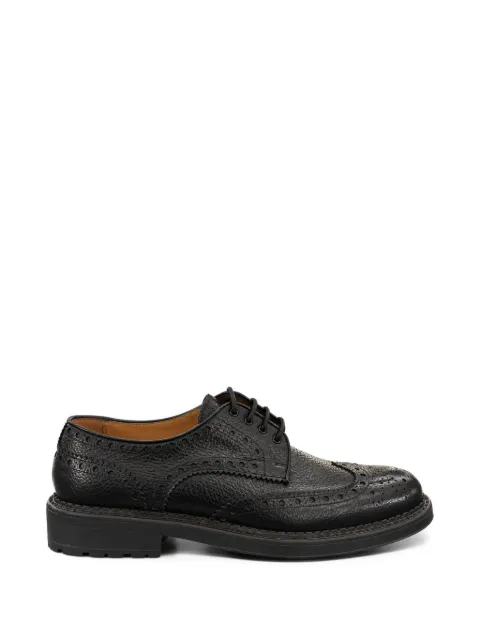 FRANZESE COLLECTION Dandy Rolls Royce brogue grained leather lace-up derby shoes