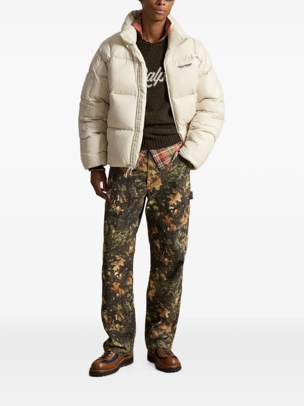 Polo Ralph Lauren Gewatteerd jack Beige