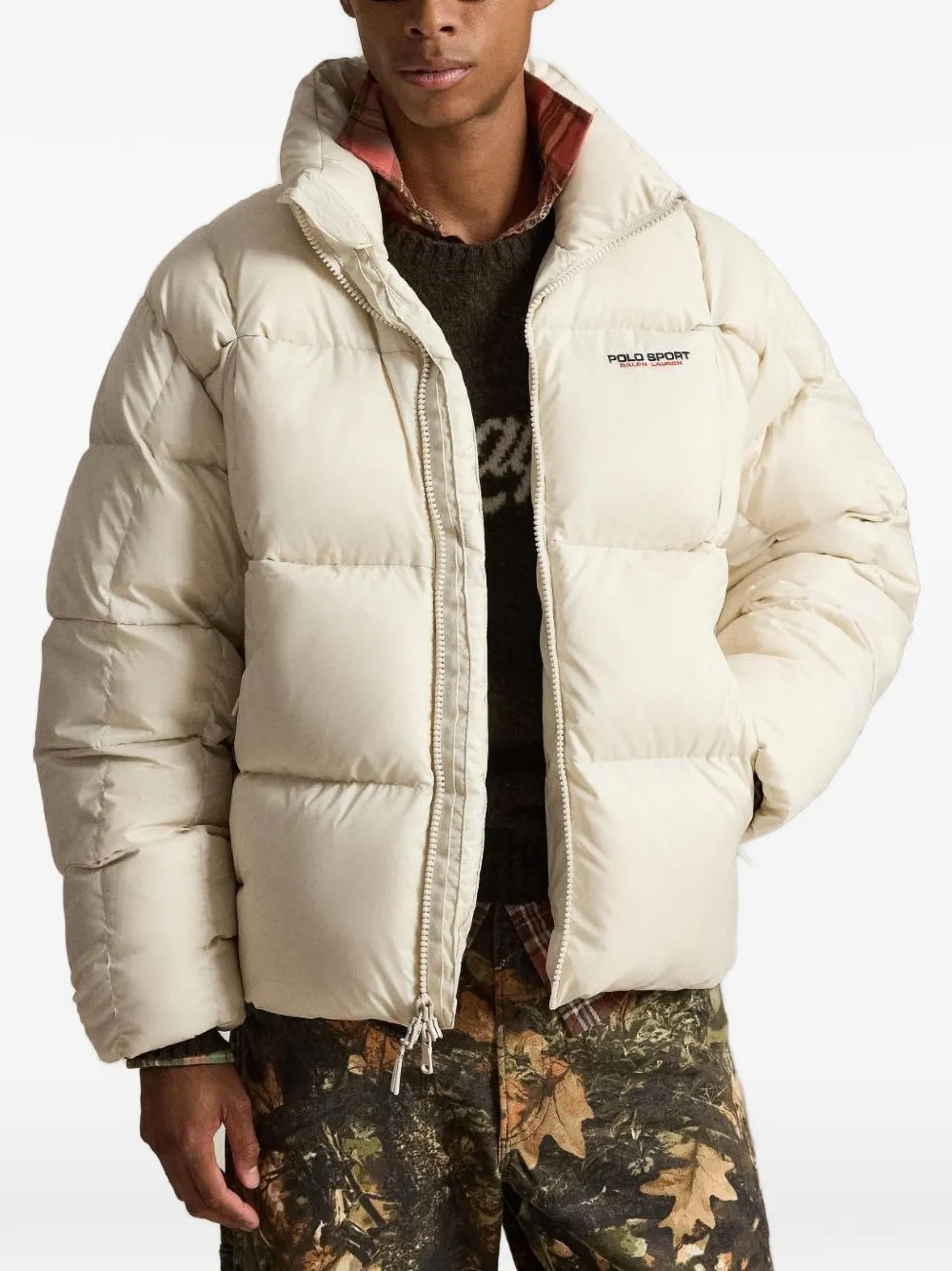 Polo Ralph Lauren Gewatteerd jack Beige
