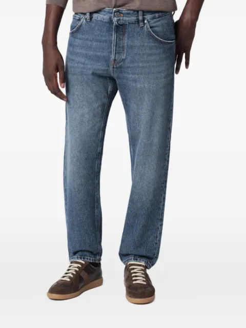 PT Torino whiskering-effect straight-leg jeans