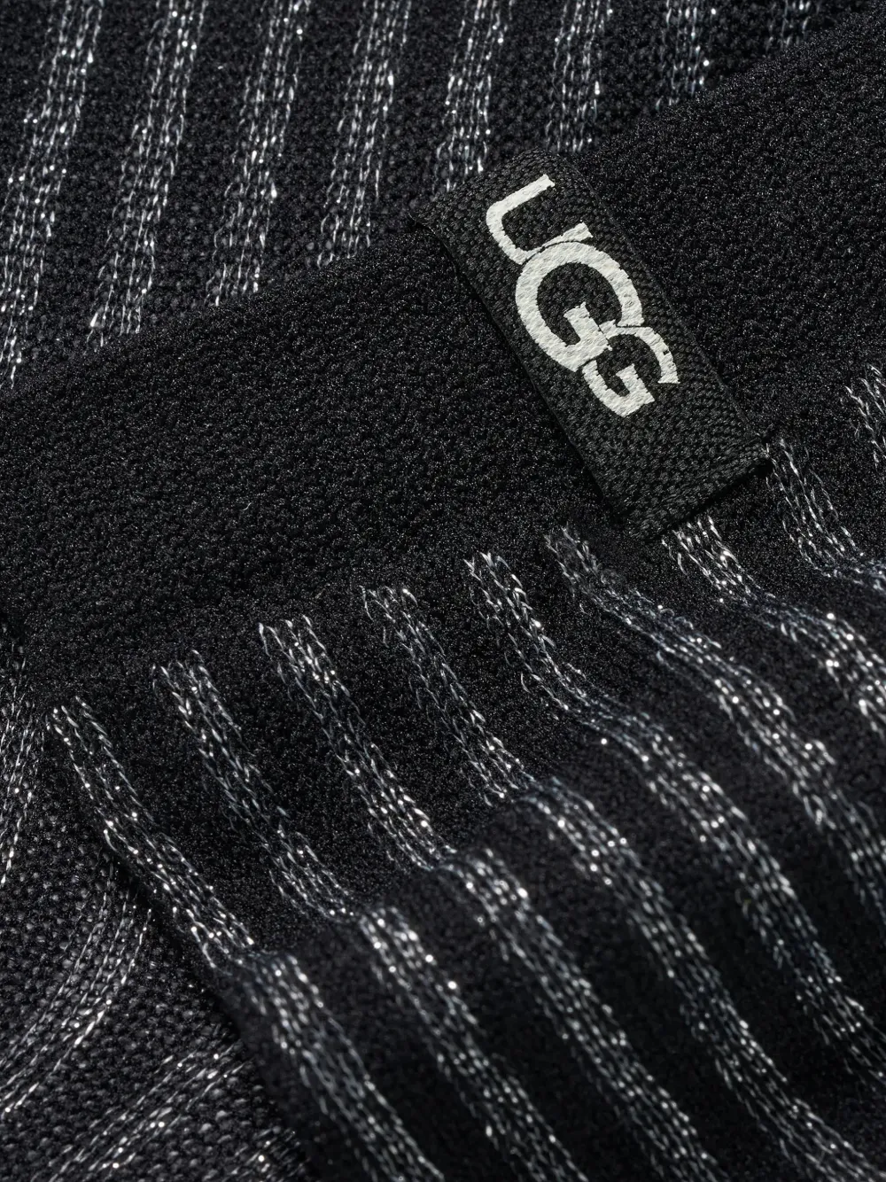 UGG Plora shimmer quarter socks Zwart