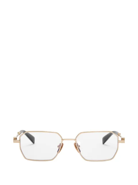 Balmain Eyewear geometric-frame glasses