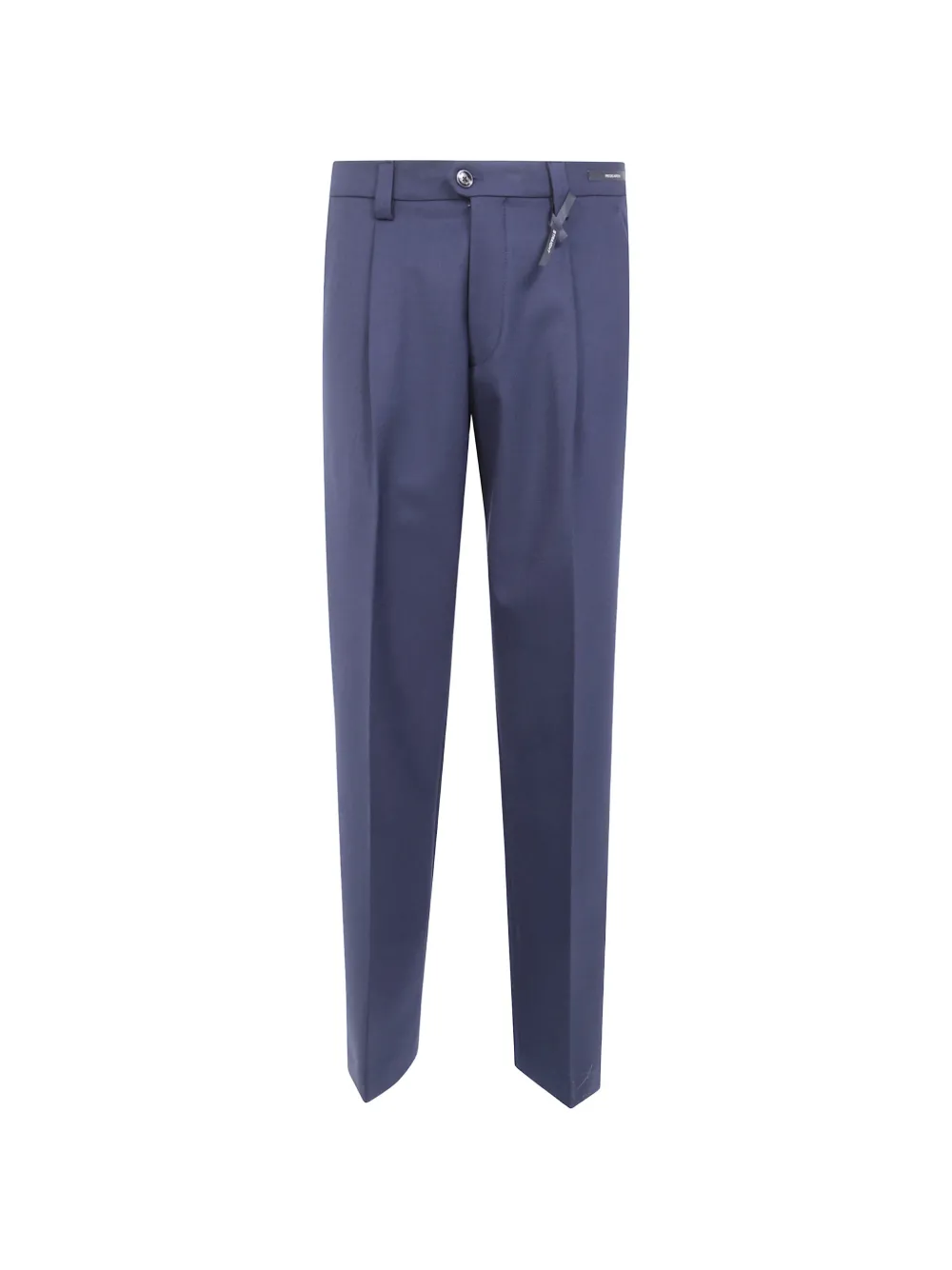 michael coal pleated-detail chino trousers - Blau