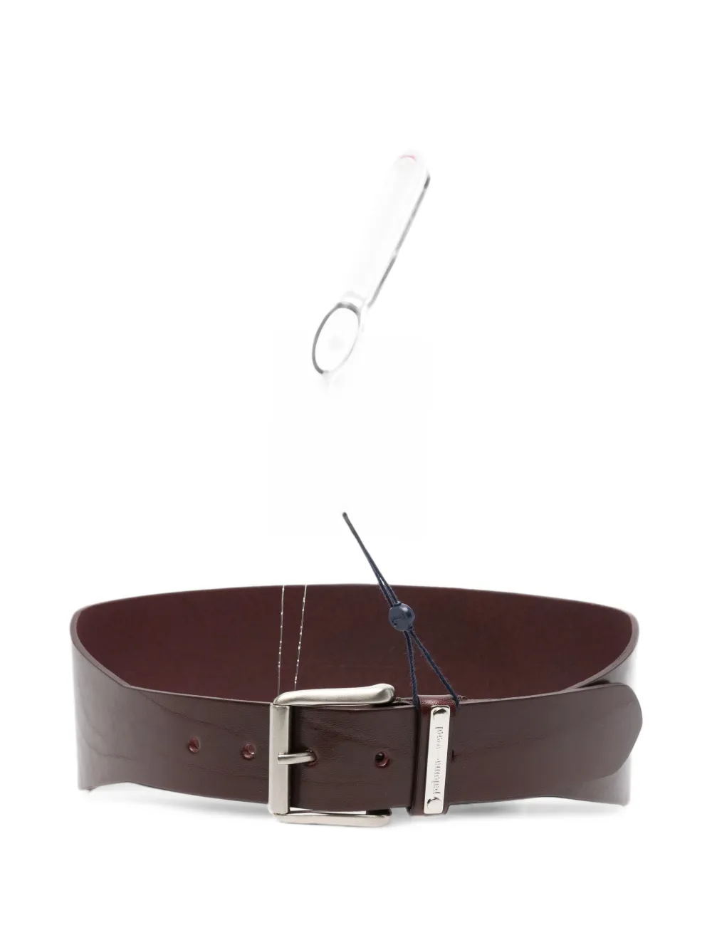 Paloma Wool Alma buckle-fastening leather belt - Braun