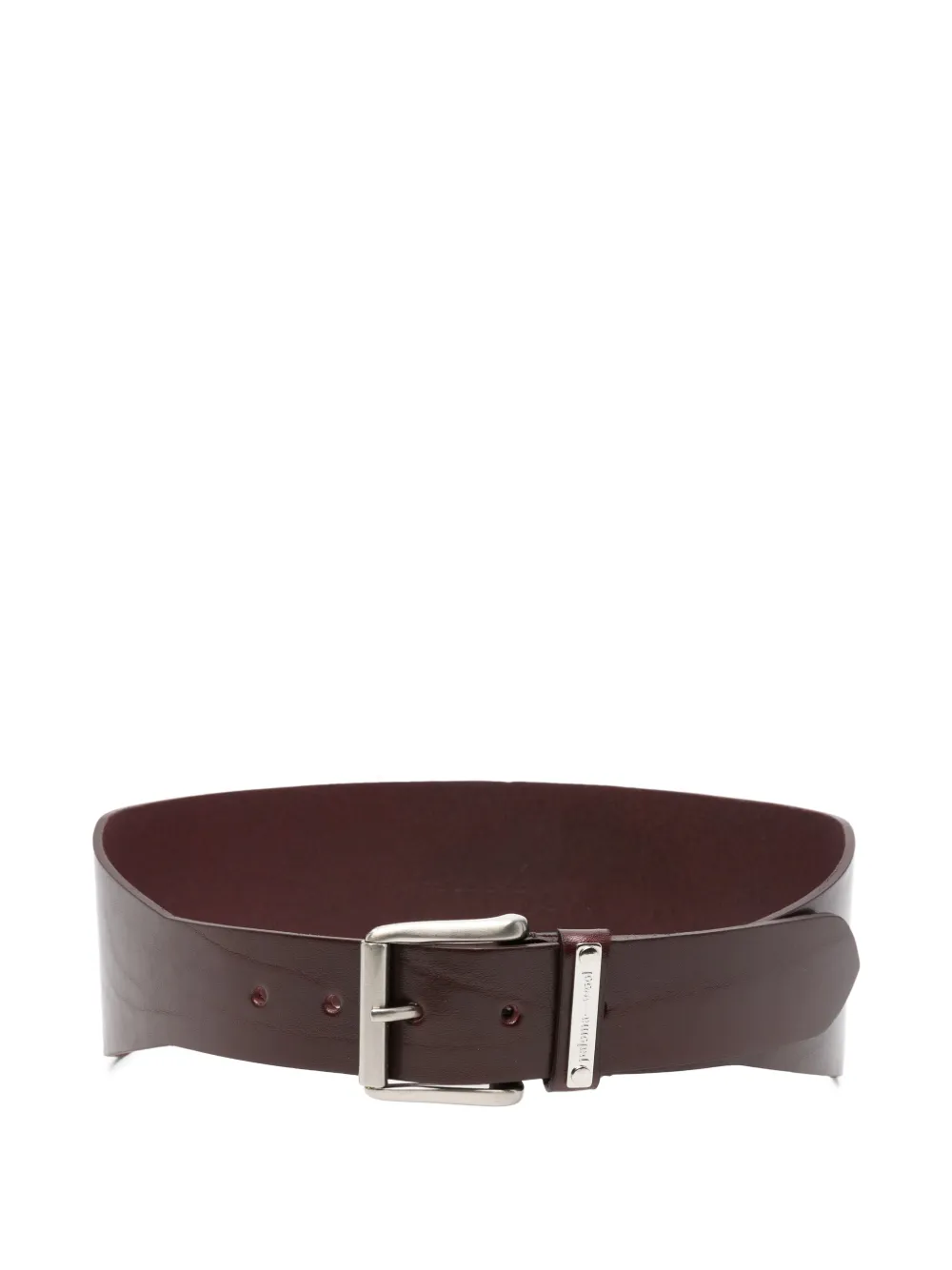 Paloma Wool Alma buckle-fastening leather belt - Marrone