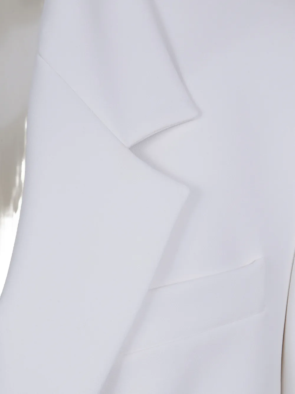 DRHOPE Blazer met gekerfde revers Wit