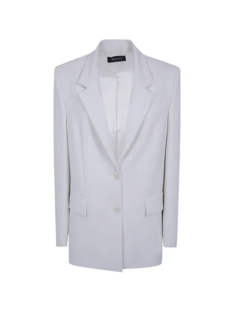 DRHOPE single-breasted notched-lapel blazer