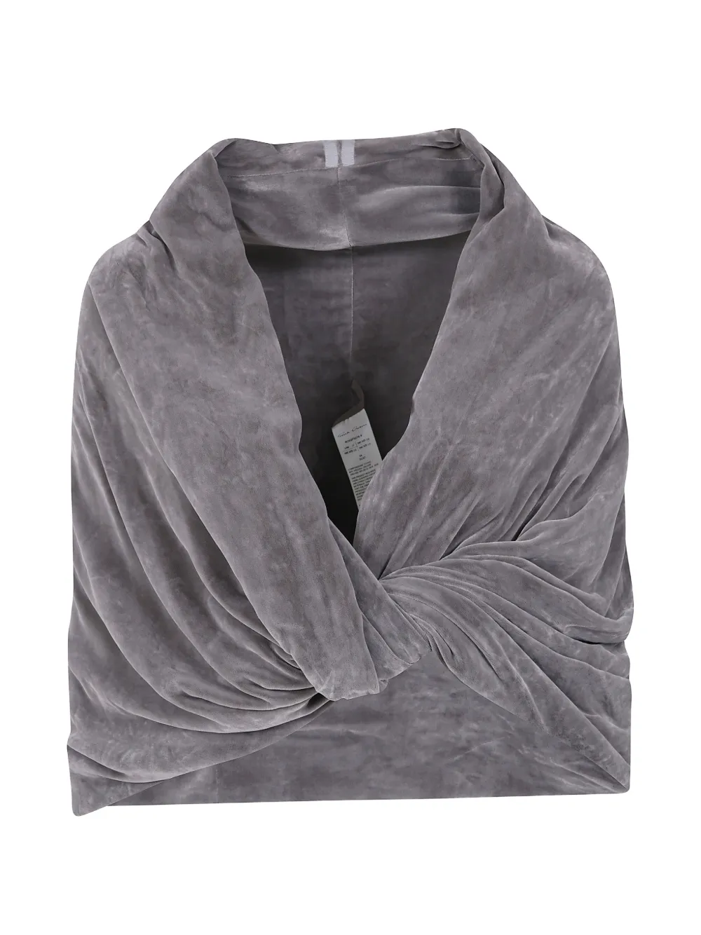 Rick Owens Twist Donut layering piece - Grau