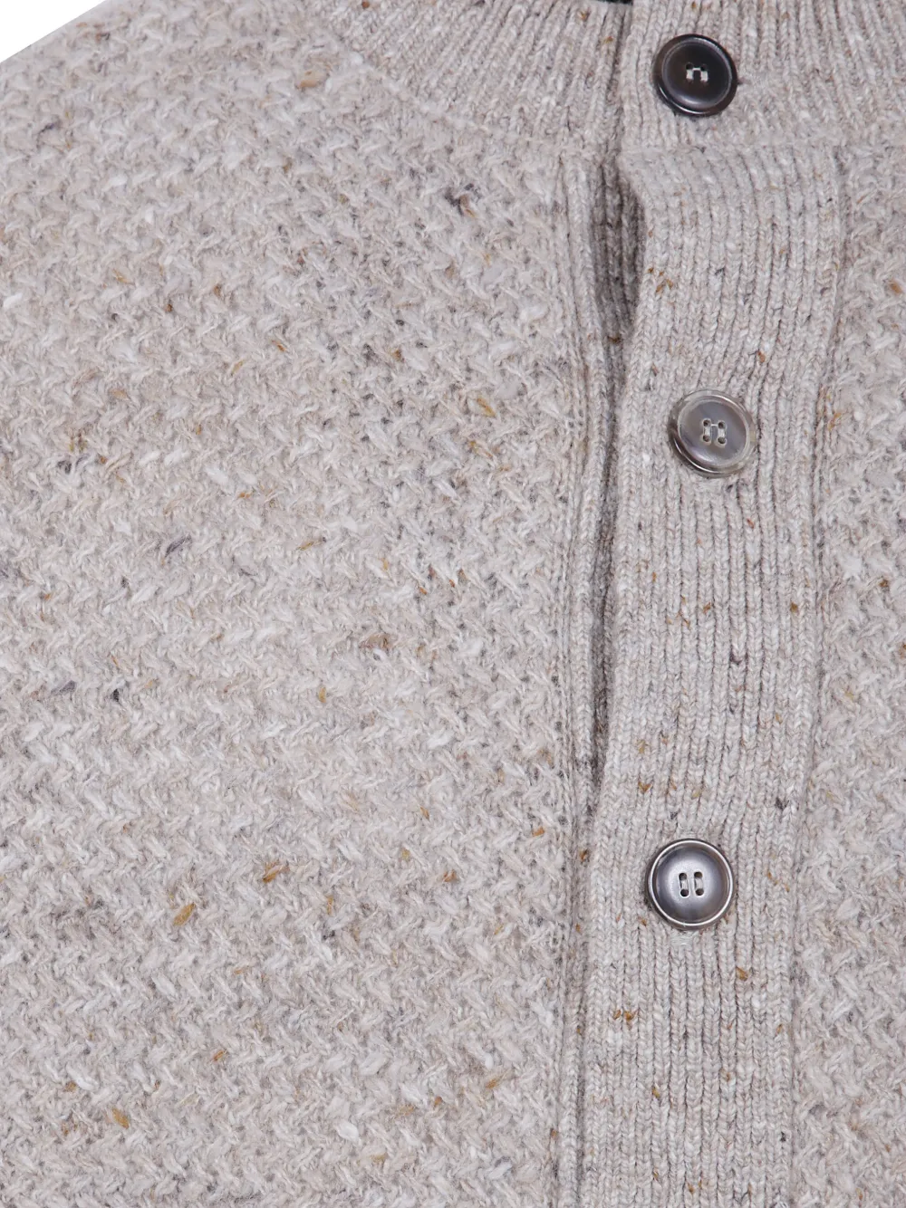 Filippo De Laurentiis button-up wool cardigan Beige
