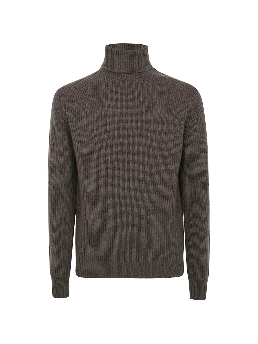 Cruna ribbed-knit roll-neck sweater - Grün