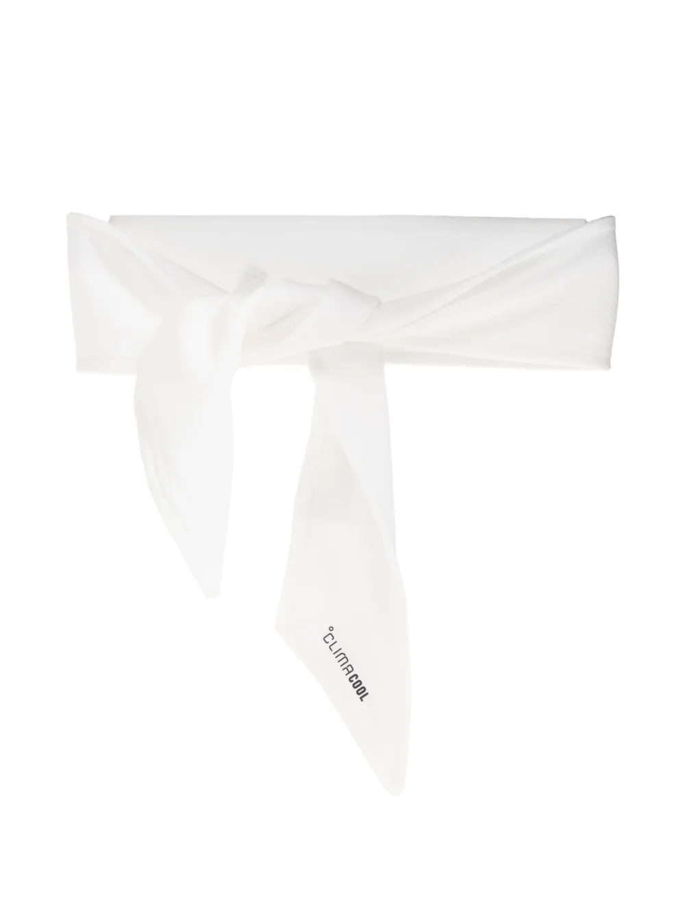 adidas Sporthaarband met logo-print Wit