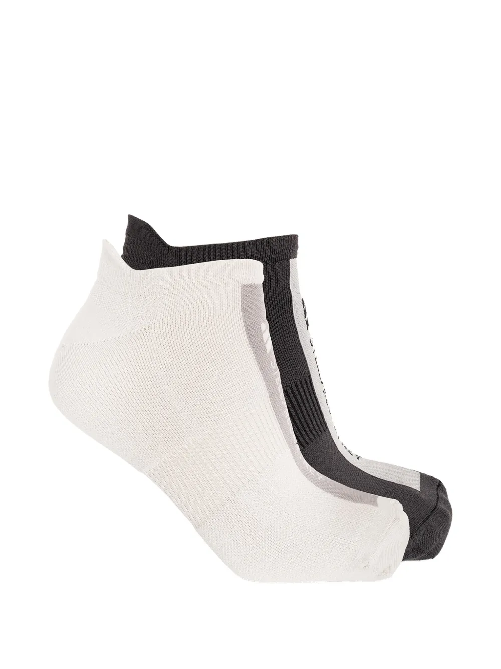 adidas by Stella McCartney x Stella McCartney Calzini con logo (2 pezzi) - Bianco
