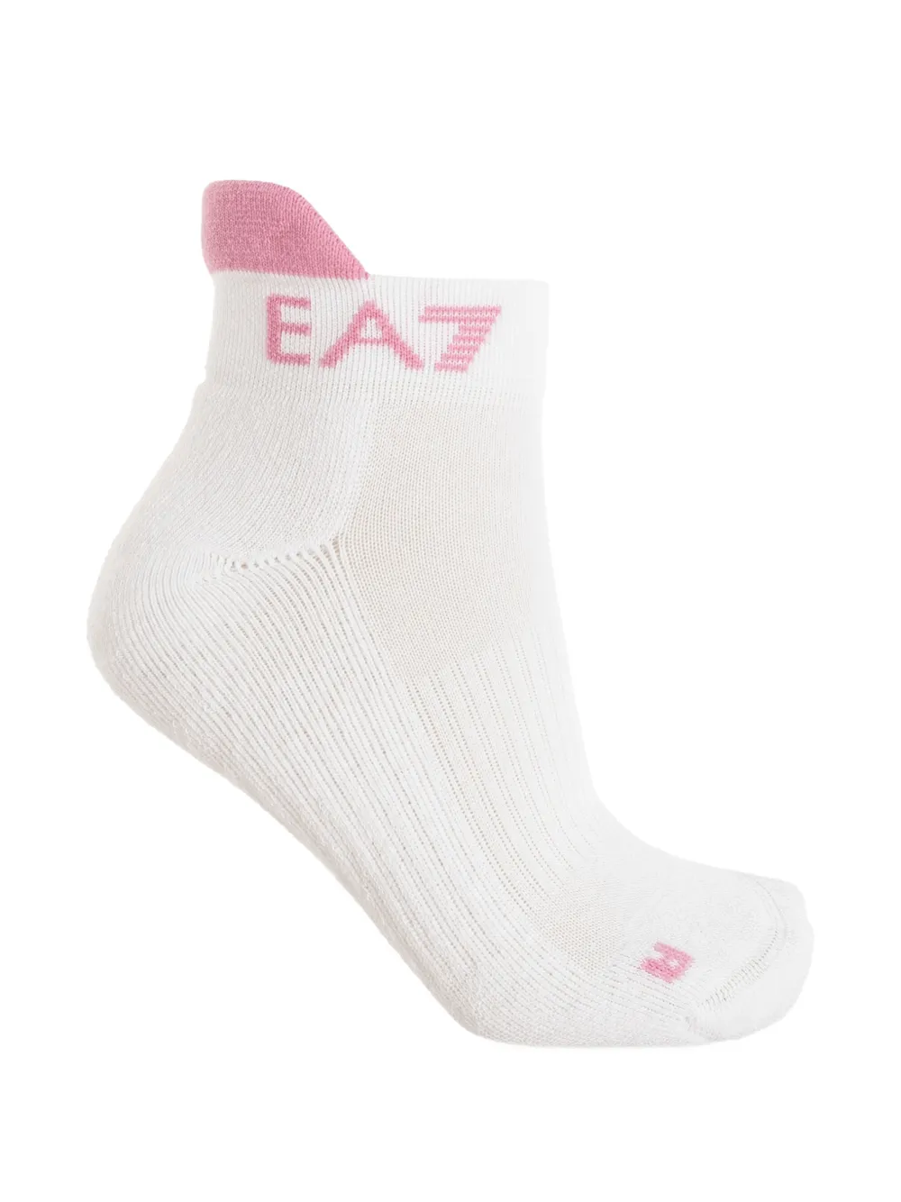 Ea7 Emporio Armani Calzini Tennis Pro con logo - Bianco