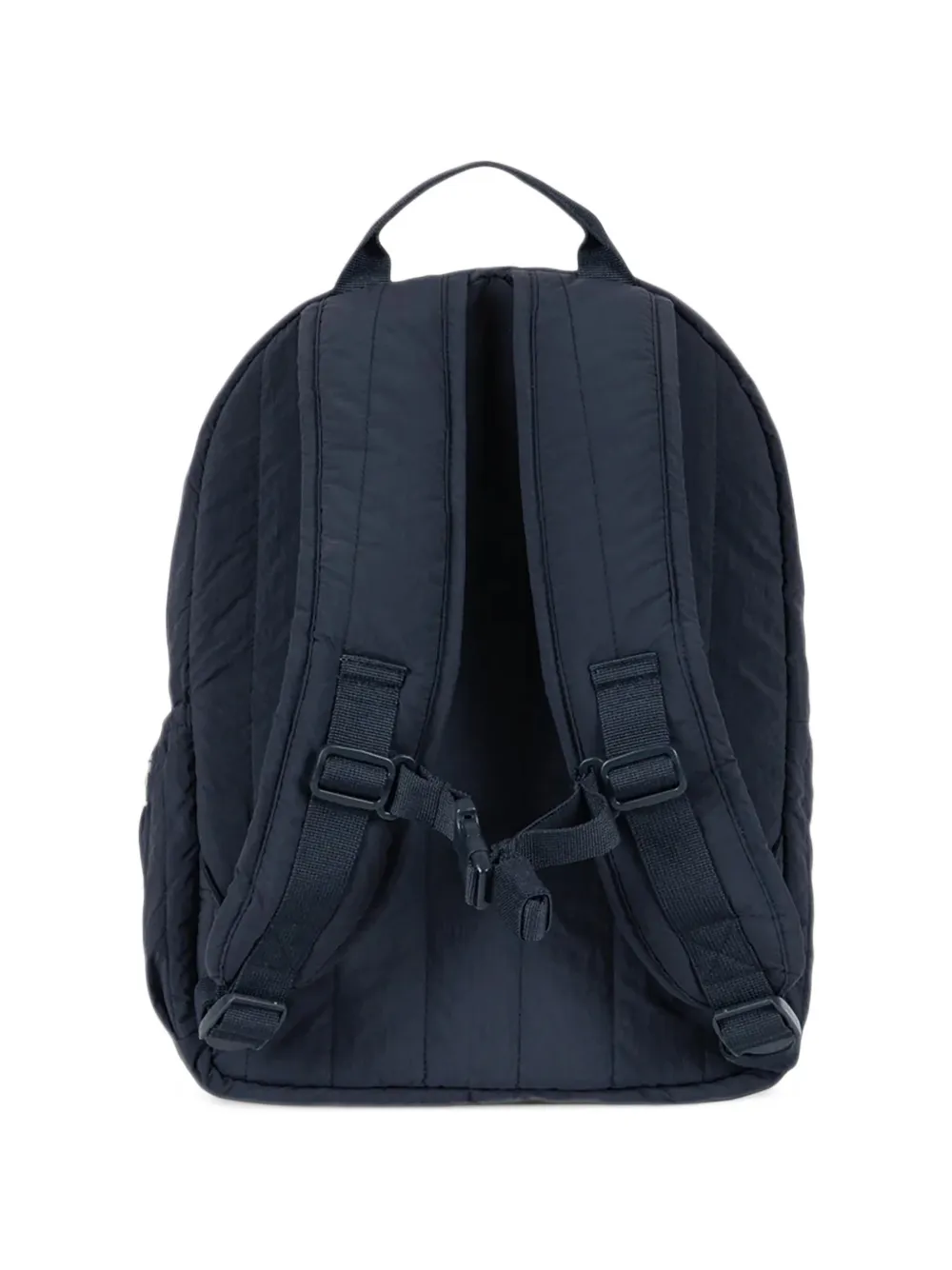 Konges Sløjd Juno quilted tiger-embroidered backpack Blauw