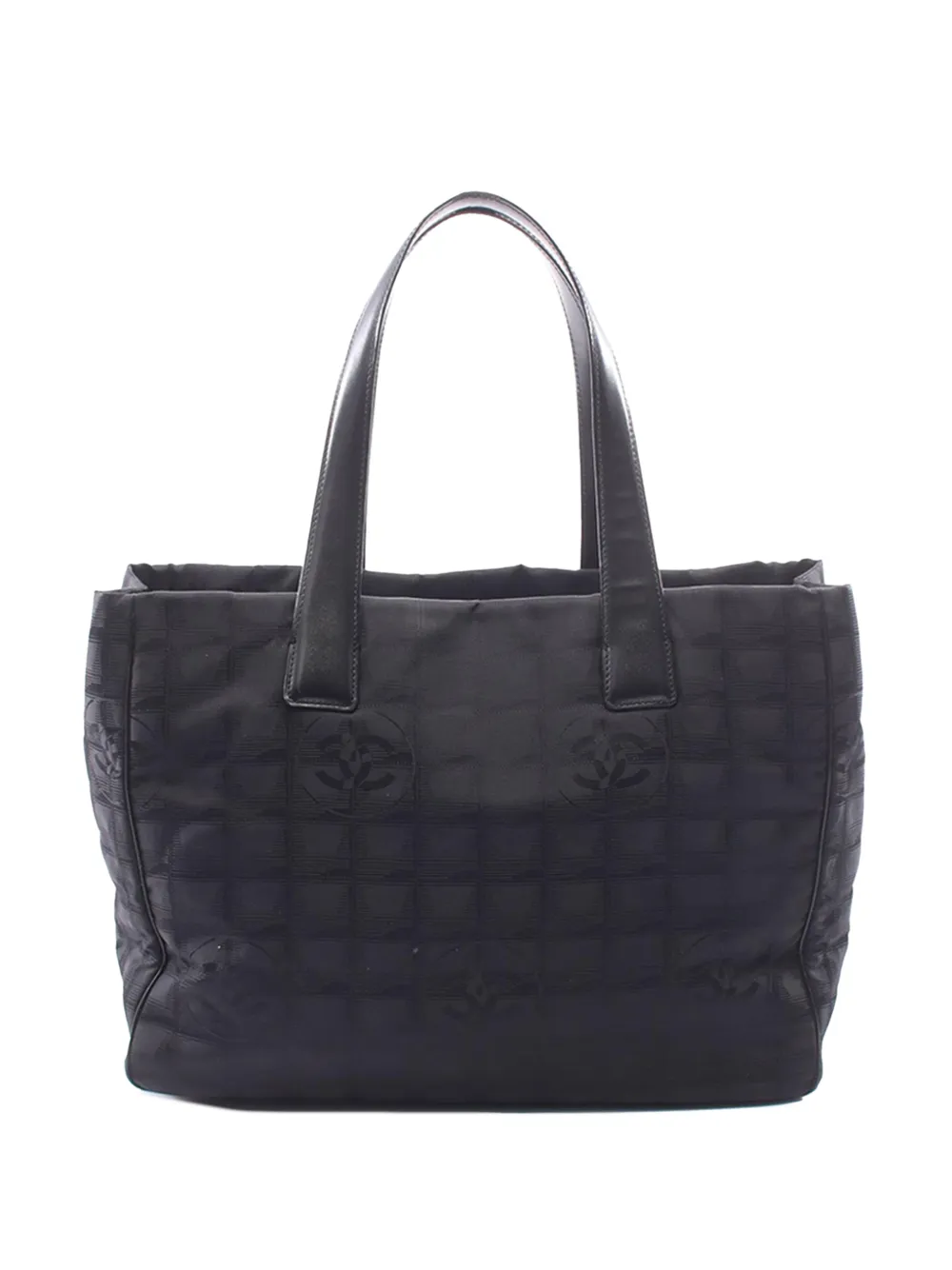 CHANEL Pre-Owned 2004-2005 New Travel Line Nylon tote bag - Black