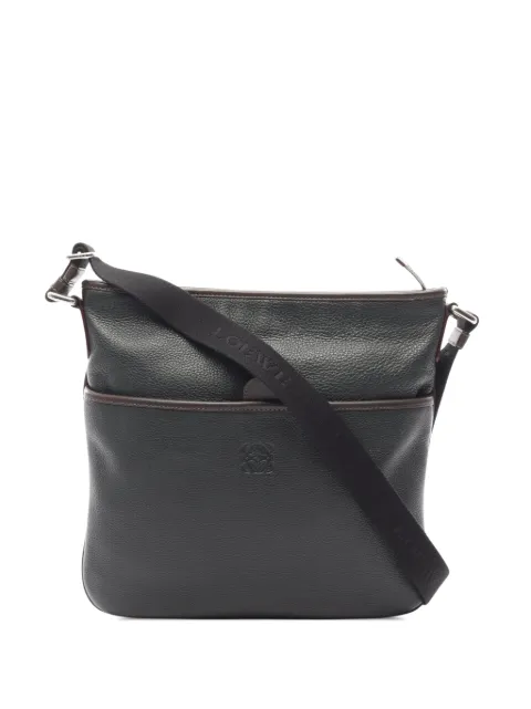 Loewe Pre-Owned bolsa crossbody Anagram de piel 2010-2026