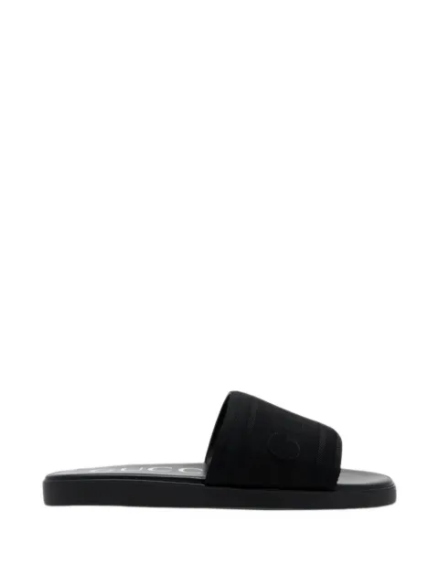 Gucci slide sandals with tonal logo