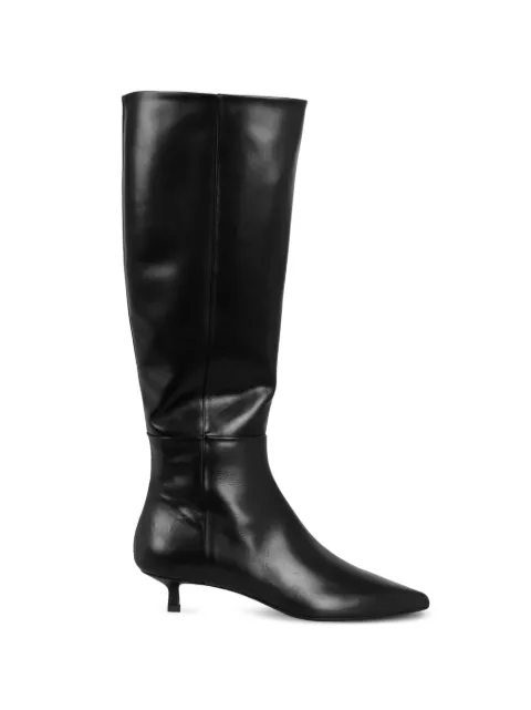 Aeyde Kniehohe Stiefel mit spitzer Kappe