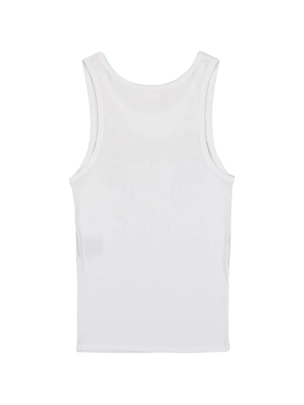 VETEMENTS tattoo-print tank top Wit