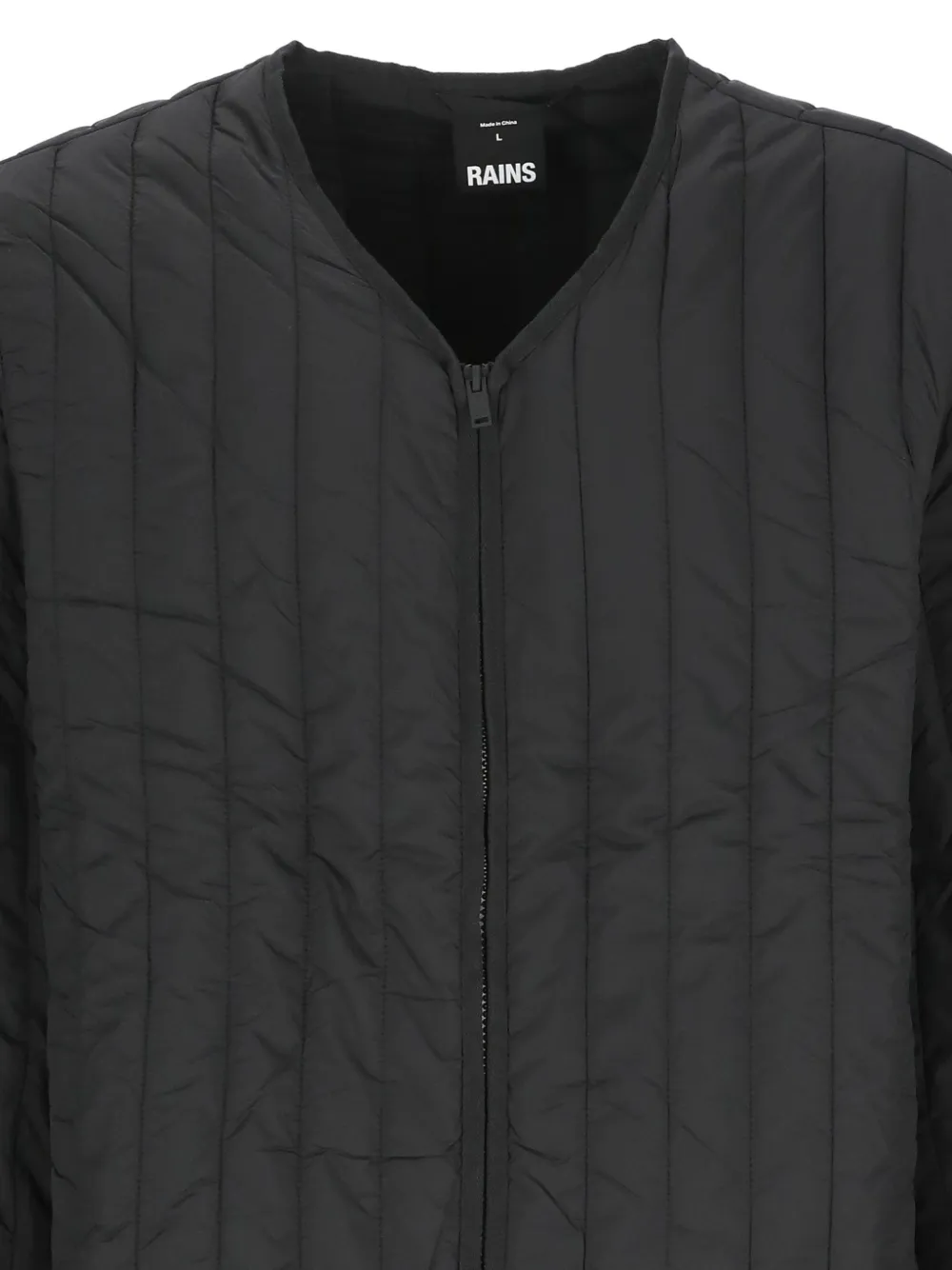 Rains Banja Liner quilted jacket Zwart