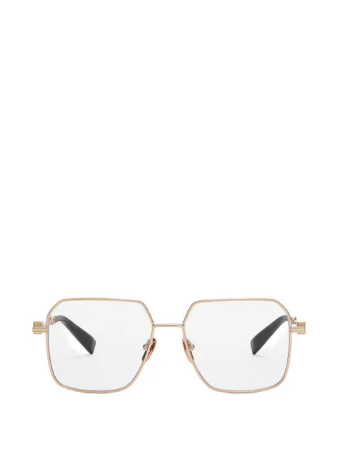 Balmain Eyewear geometric-frame glasses