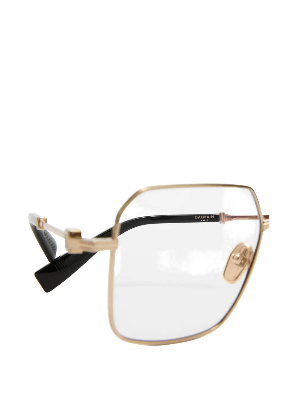 Balmain Eyewear geometric-frame glasses Goud