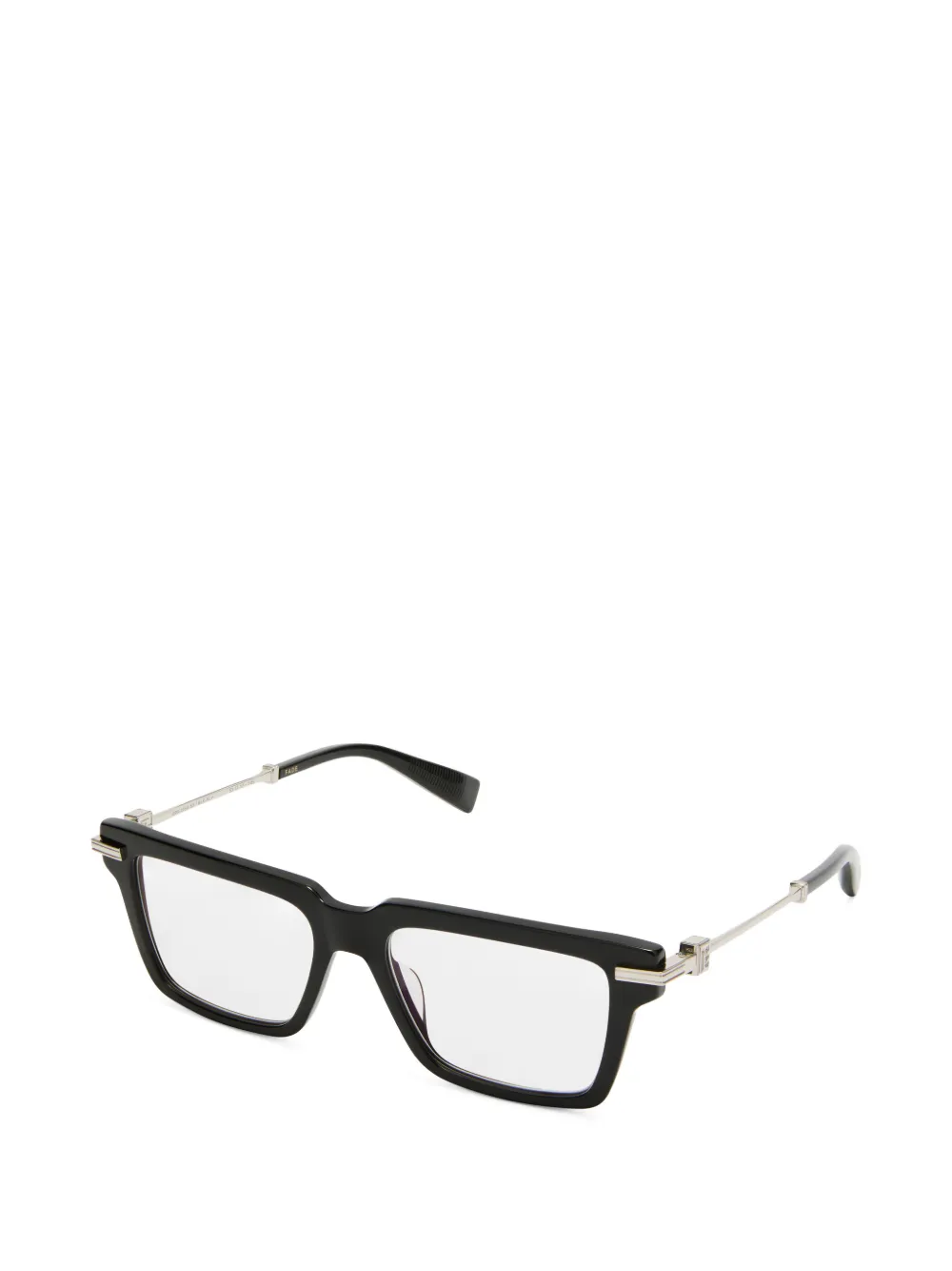 Balmain Eyewear Bril met rechthoekig montuur Zwart