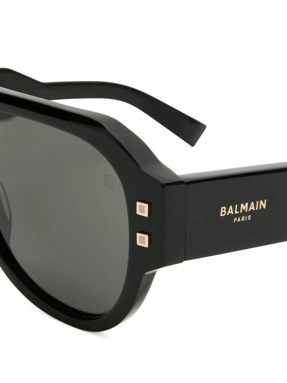 Balmain Eyewear pilot-frame sunglasses Zwart