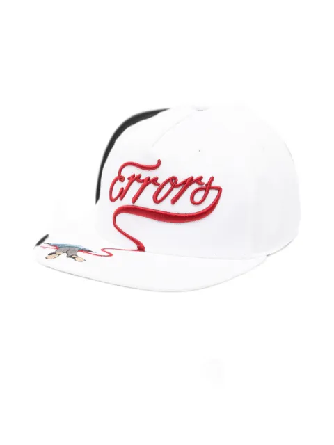 House of errors logo-embroidered baseball cap