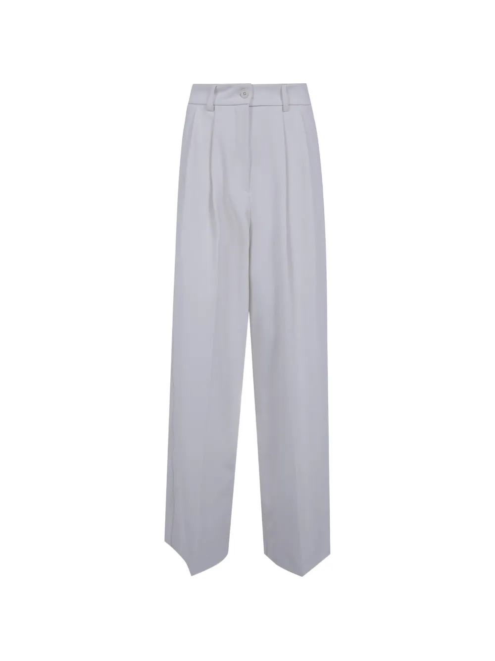 DRHOPE High waist plooibroek Wit