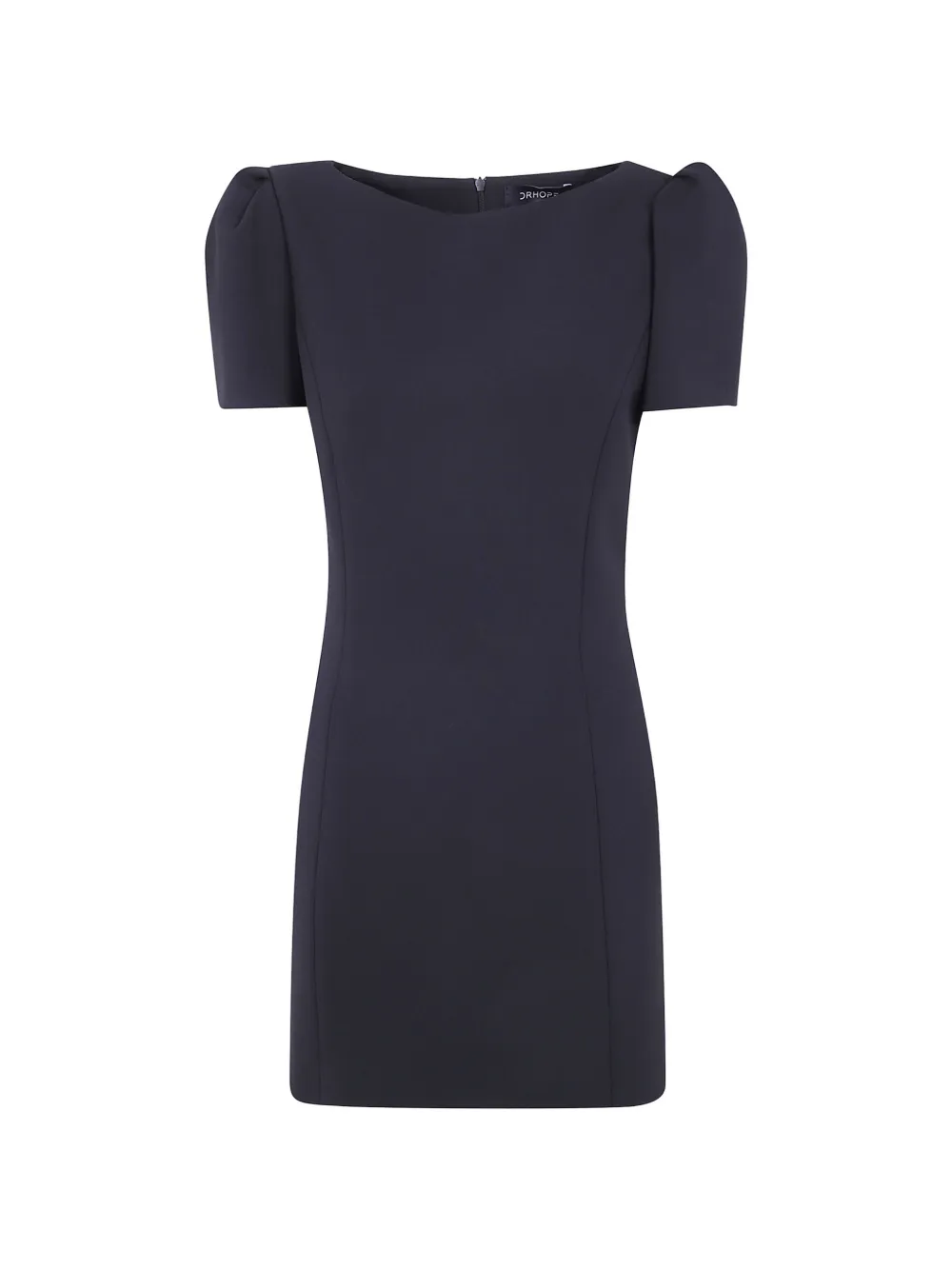 DRHOPE puff-sleeve mini dress - Nero