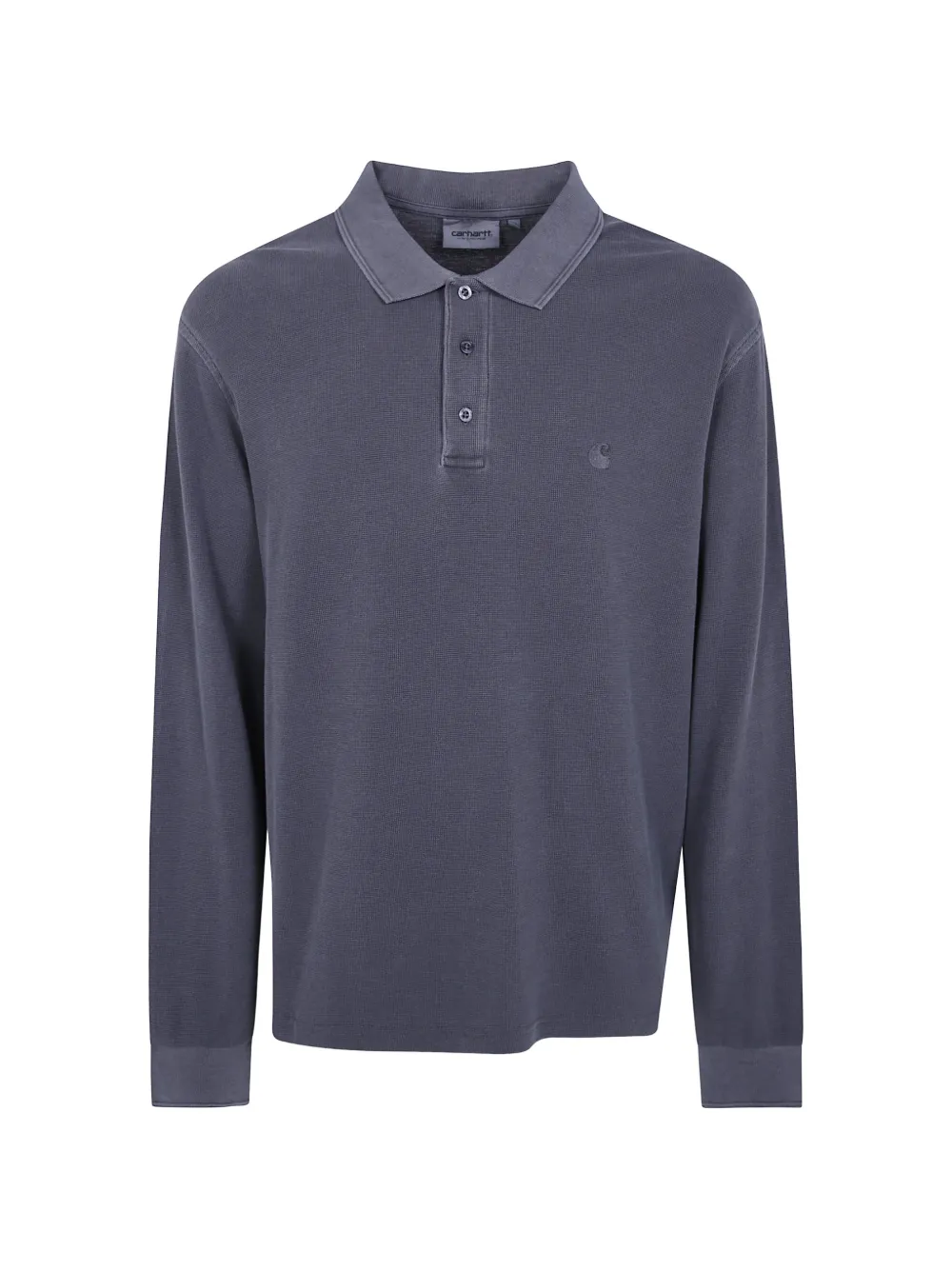 Carhartt WIP waffle rugby shirt - Blu