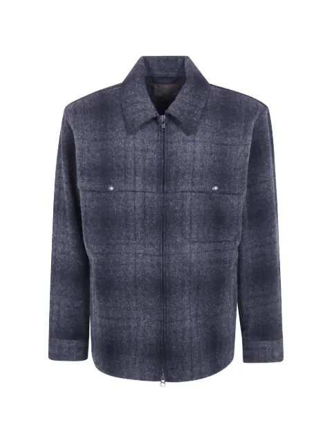 Filson check wool shirt jacket