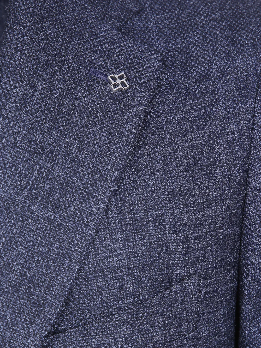 Tagliatore single-breasted wool blazer Blauw