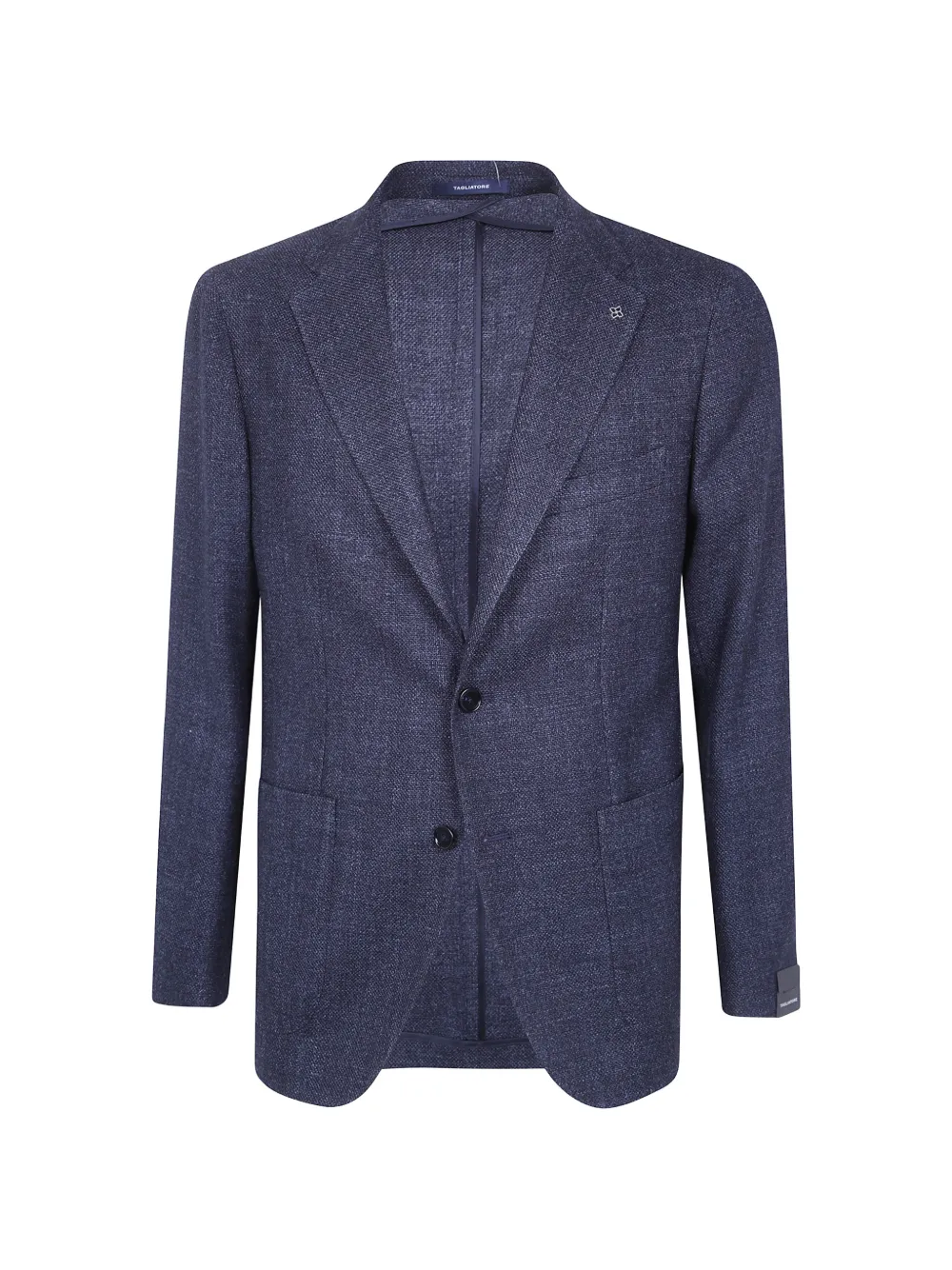 Tagliatore single-breasted wool blazer - Blau