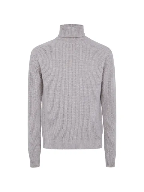 Cruna ribbed-knit roll-neck sweater