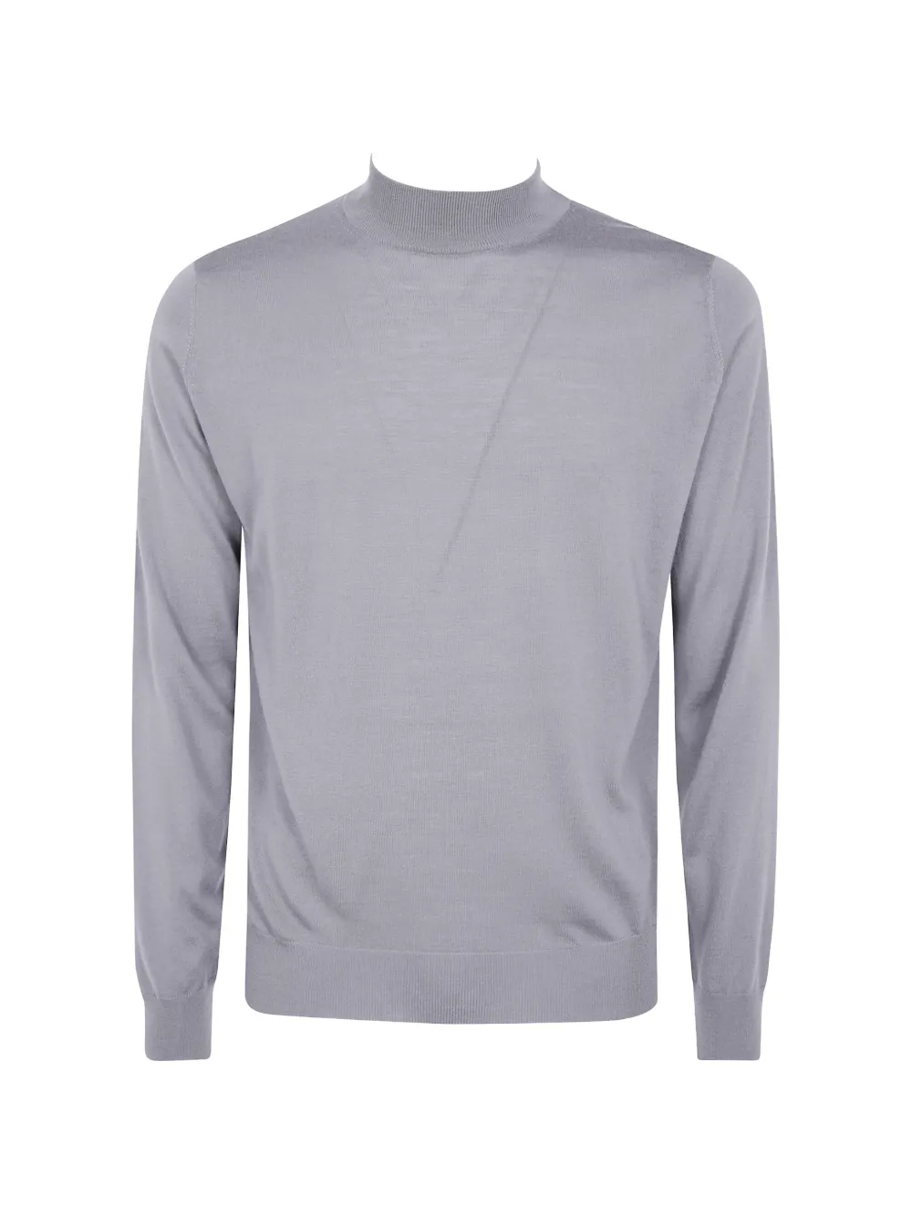 Filippo De Laurentiis fine-knit roll-neck sweater Grijs