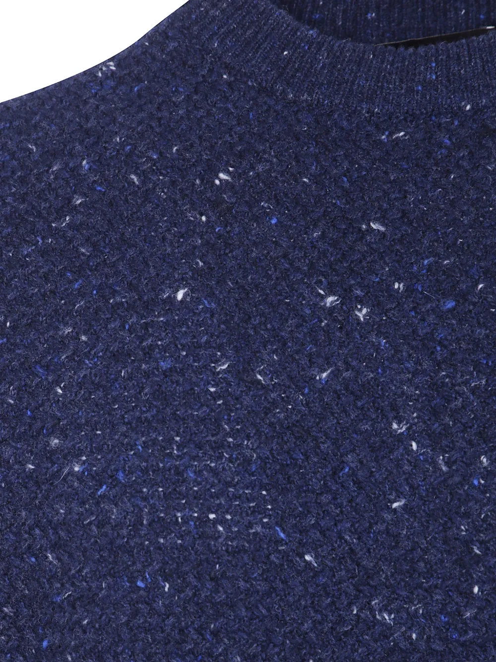 Filippo De Laurentiis mélange-effect wool sweater Blauw