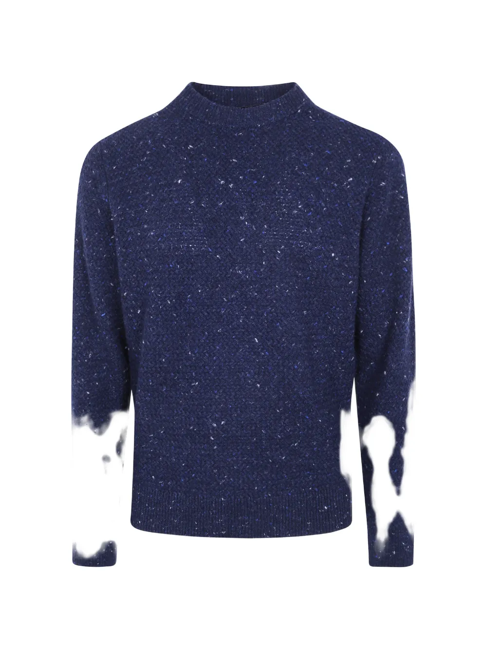 Filippo De Laurentiis mélange-effect wool sweater Blauw
