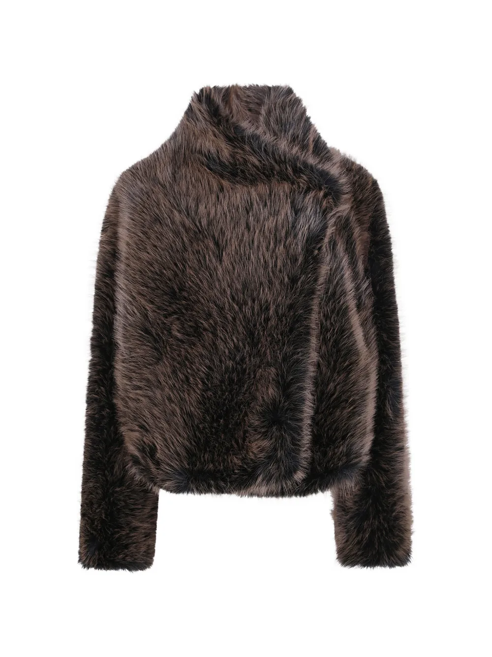 BB Couture Susan faux-fur jacket - Braun