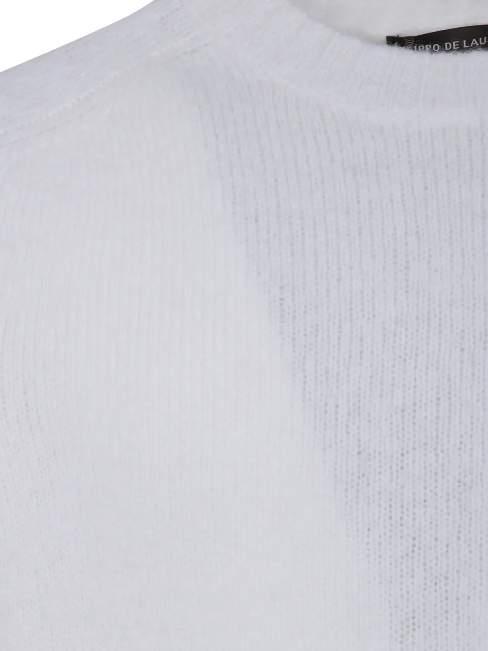 Filippo De Laurentiis round-neck wool sweater Wit