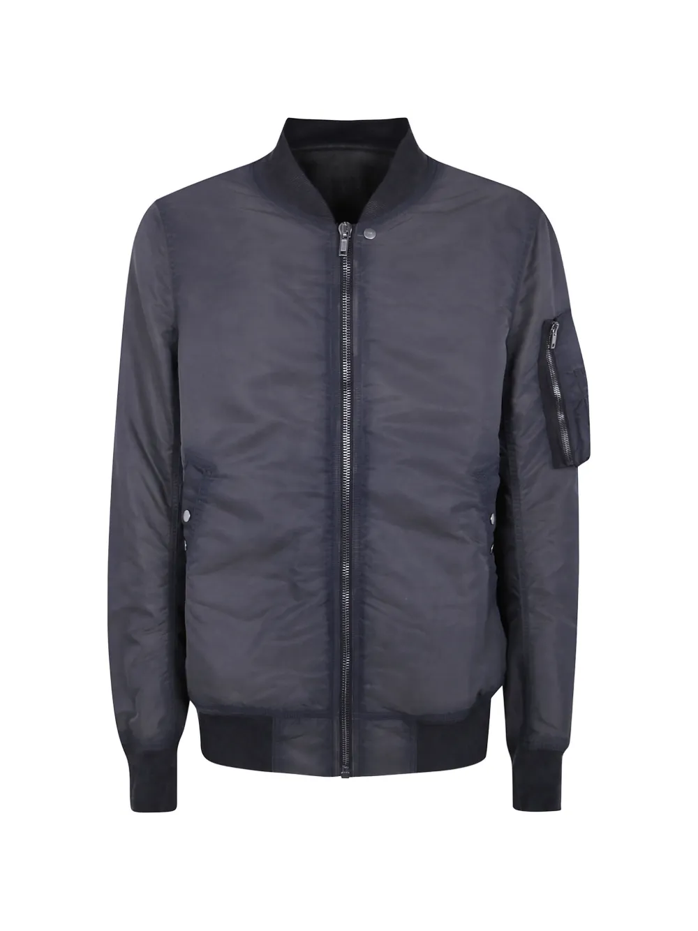 Rick Owens DRKSHDW zip-fastening bomber jacket - Grau