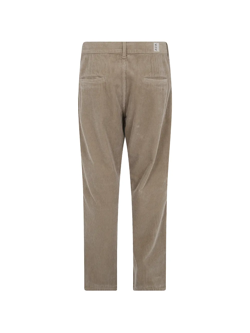 ASPESI corduroy tapered trousers Beige