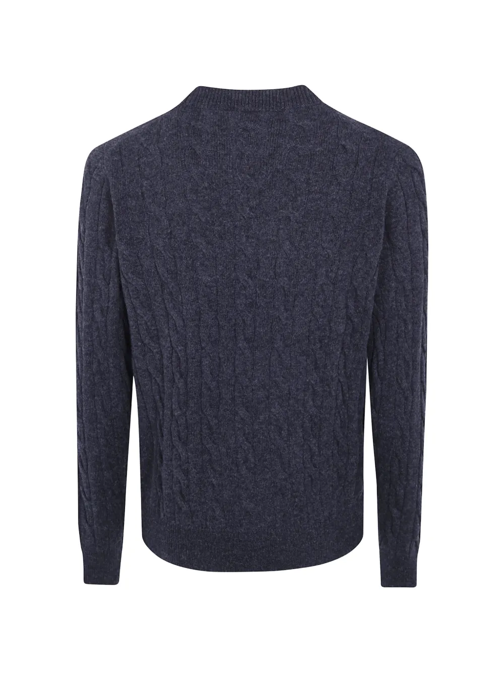 Filippo De Laurentiis cable-knit wool sweater Grijs