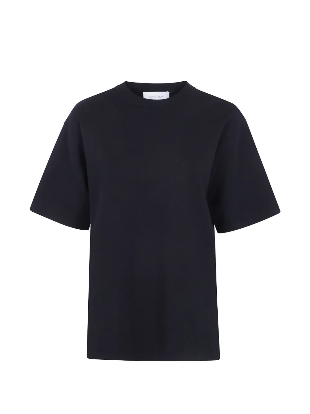 Sportmax Spsgergo oversized viscose T-shirt Zwart