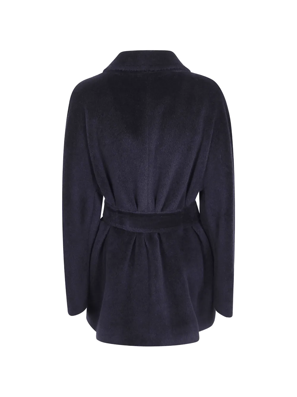 Tagliatore Denise belted double-breasted coat Zwart